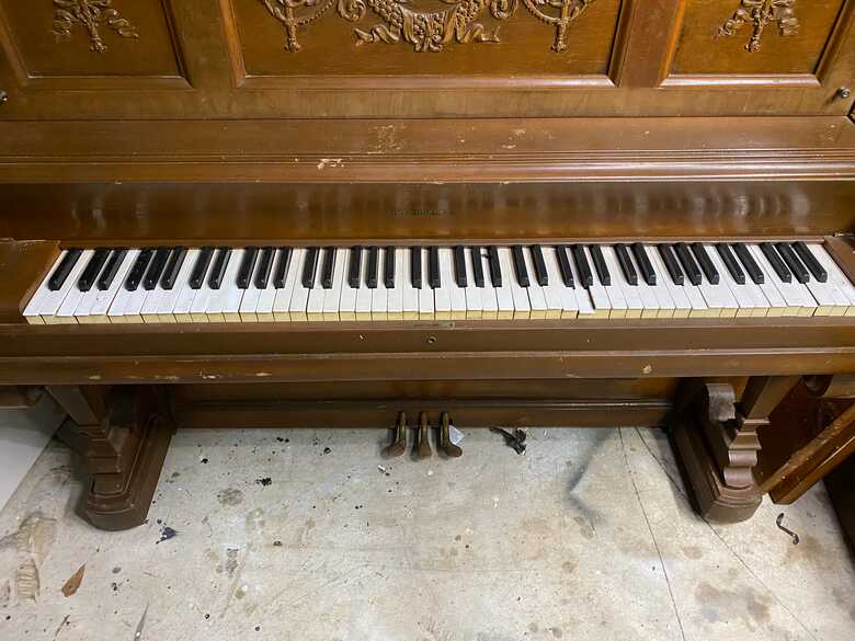 1895 Kimball Victorian Piano Piano for sale