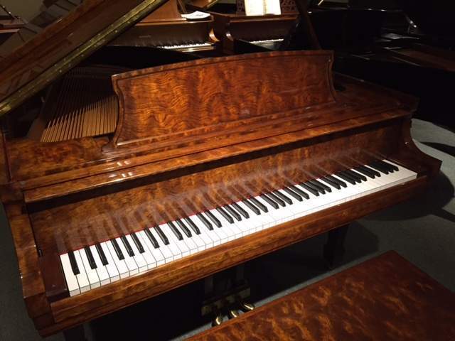 *SOLD* RARE STEINWAY CROWN JEWEL BUBINGA KEWIZINGA ROSEWOOD "M" | Piano